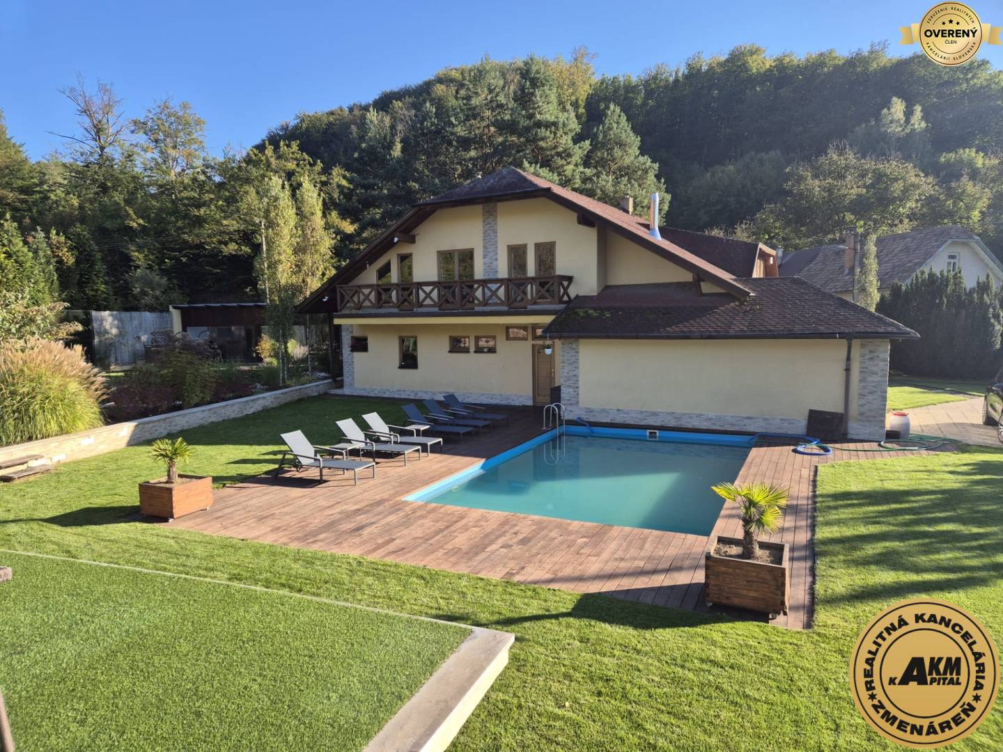 Spacious Family Home with Pool in Scenic Žarnovica Village
