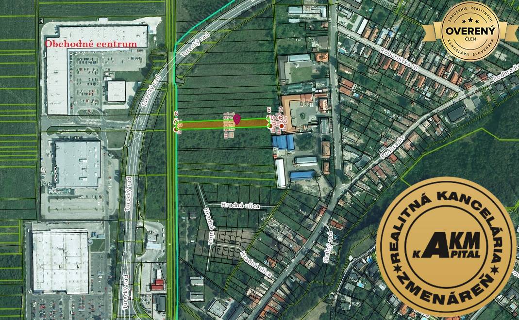 Sale Land – for living, Land – for living, Hradná, Levice, Slovakia