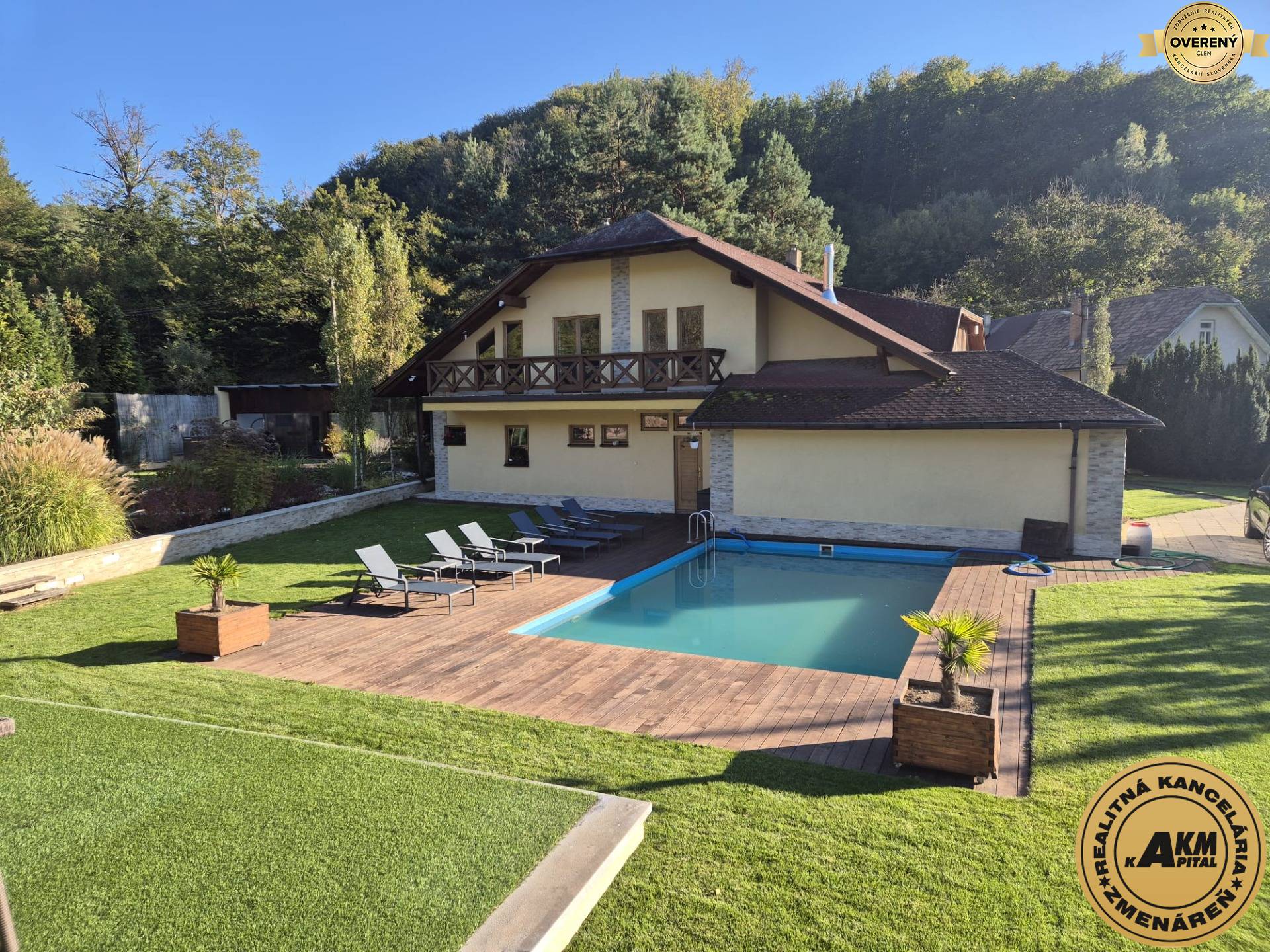 Spacious Family Home with Pool in Scenic Žarnovica Village