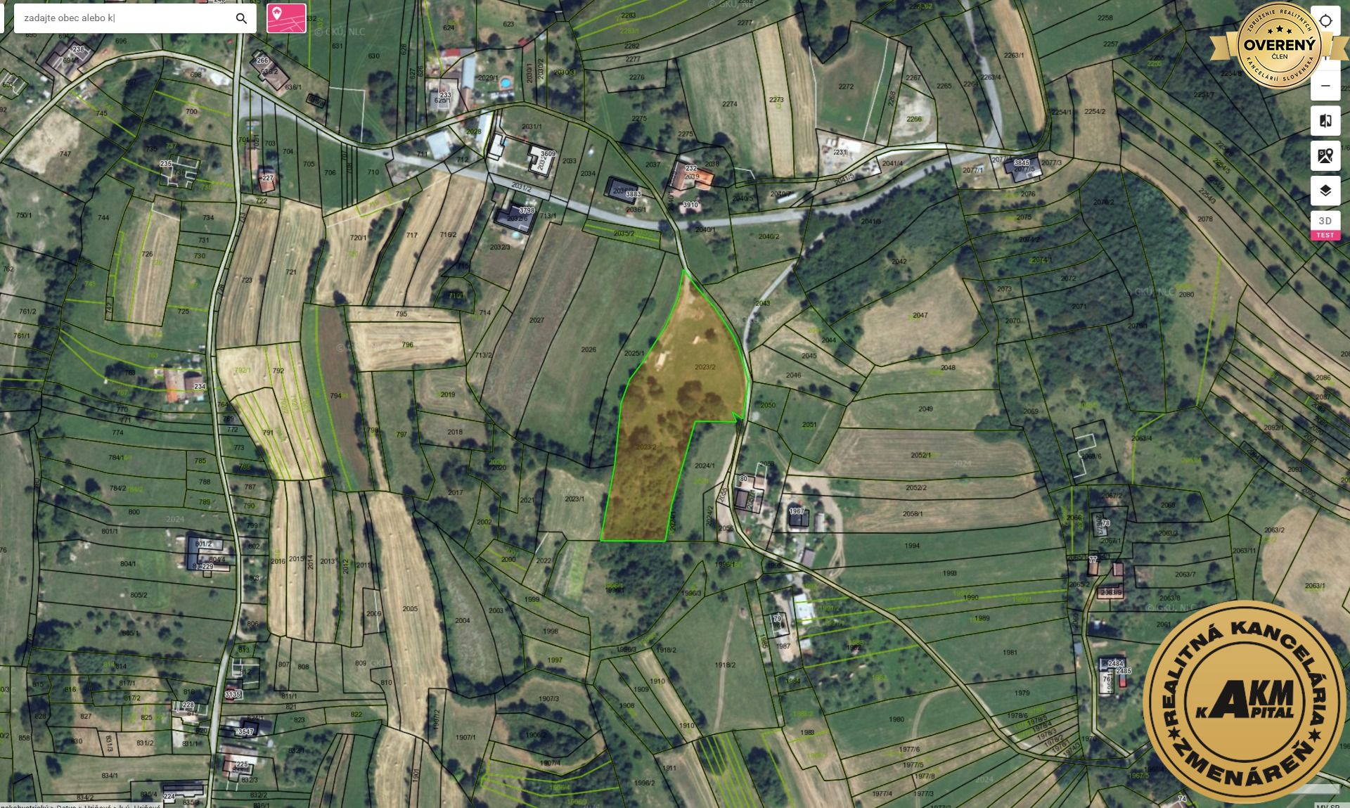 Sale Land – for living, Land – for living, Blato - (konečná 234), Detv