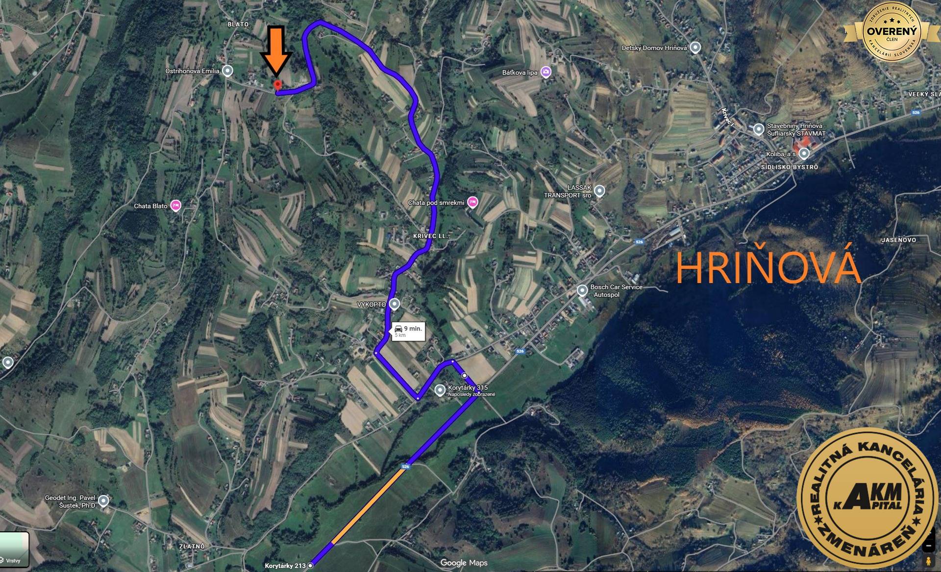 Sale Recreational land, Recreational land, Blato - (konečná 234), Detv