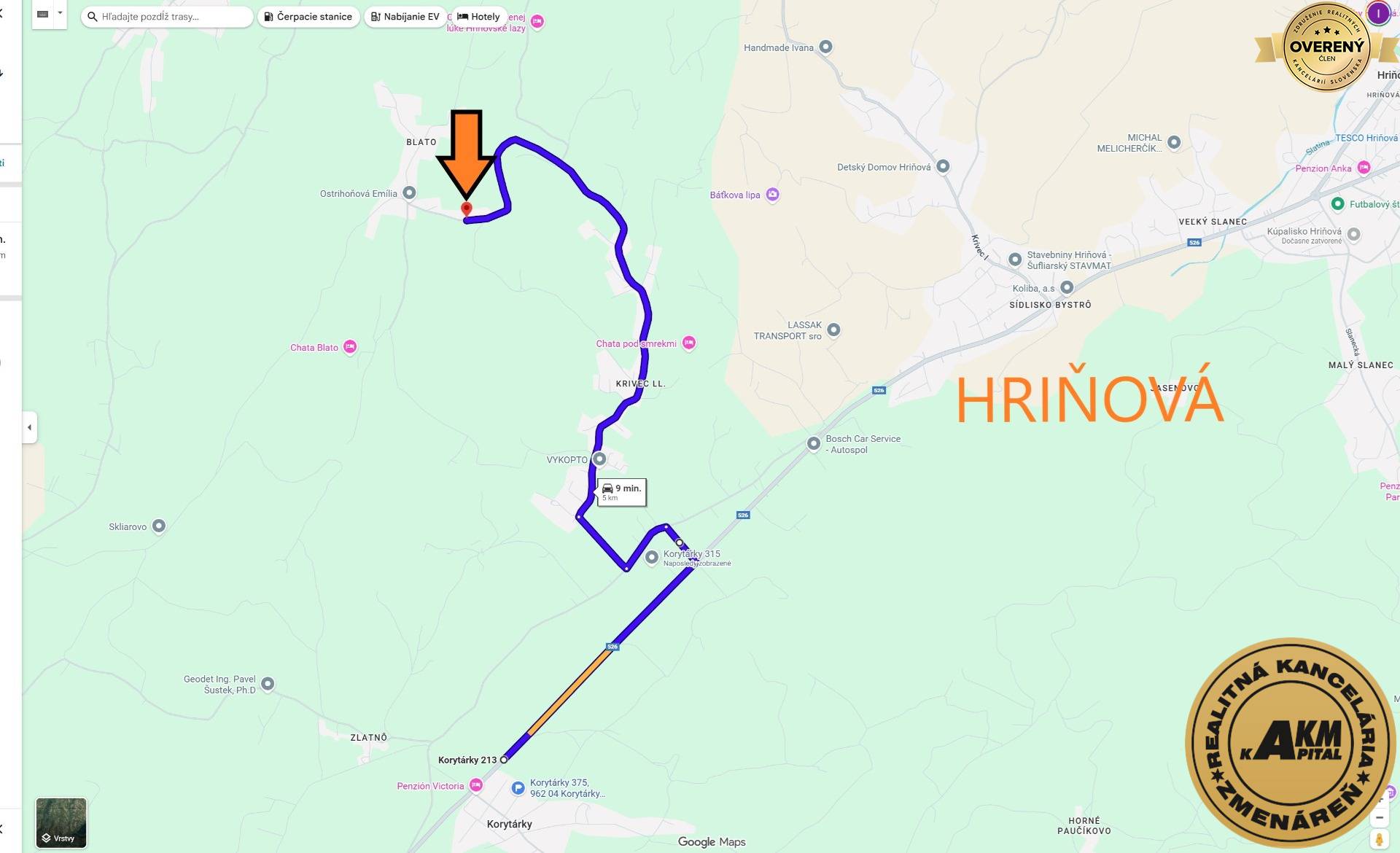 Sale Recreational land, Recreational land, Blato - (konečná 234), Detv