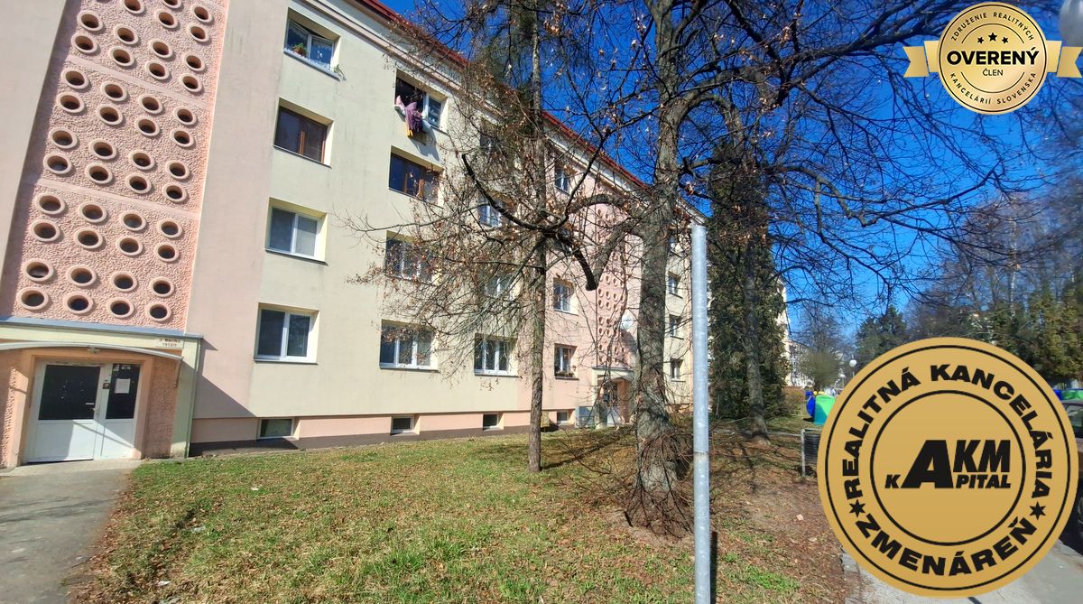 Sale One bedroom apartment, One bedroom apartment, J. Bánika, Zvolen,