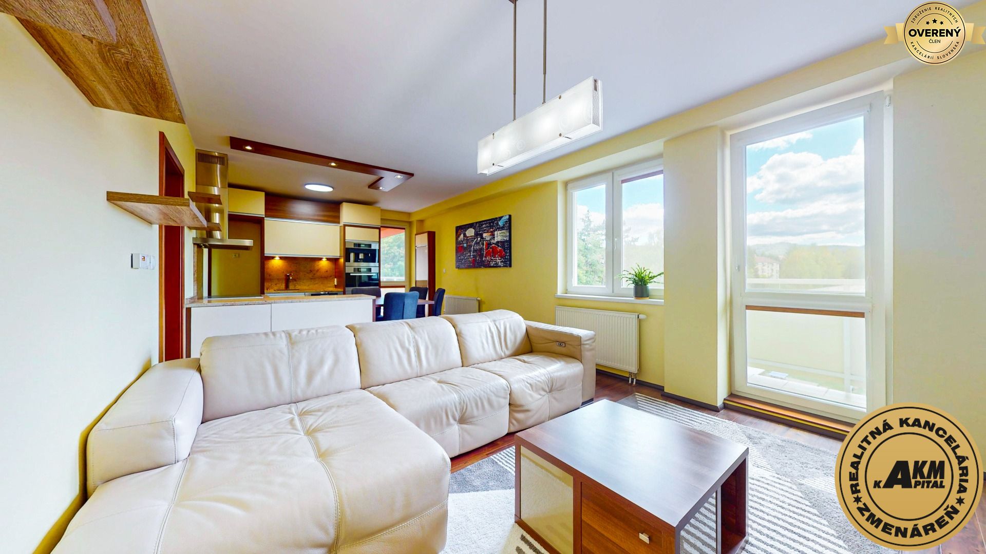 3-room apartment 90m² 2 x balcony Banská Bystrica CENTER