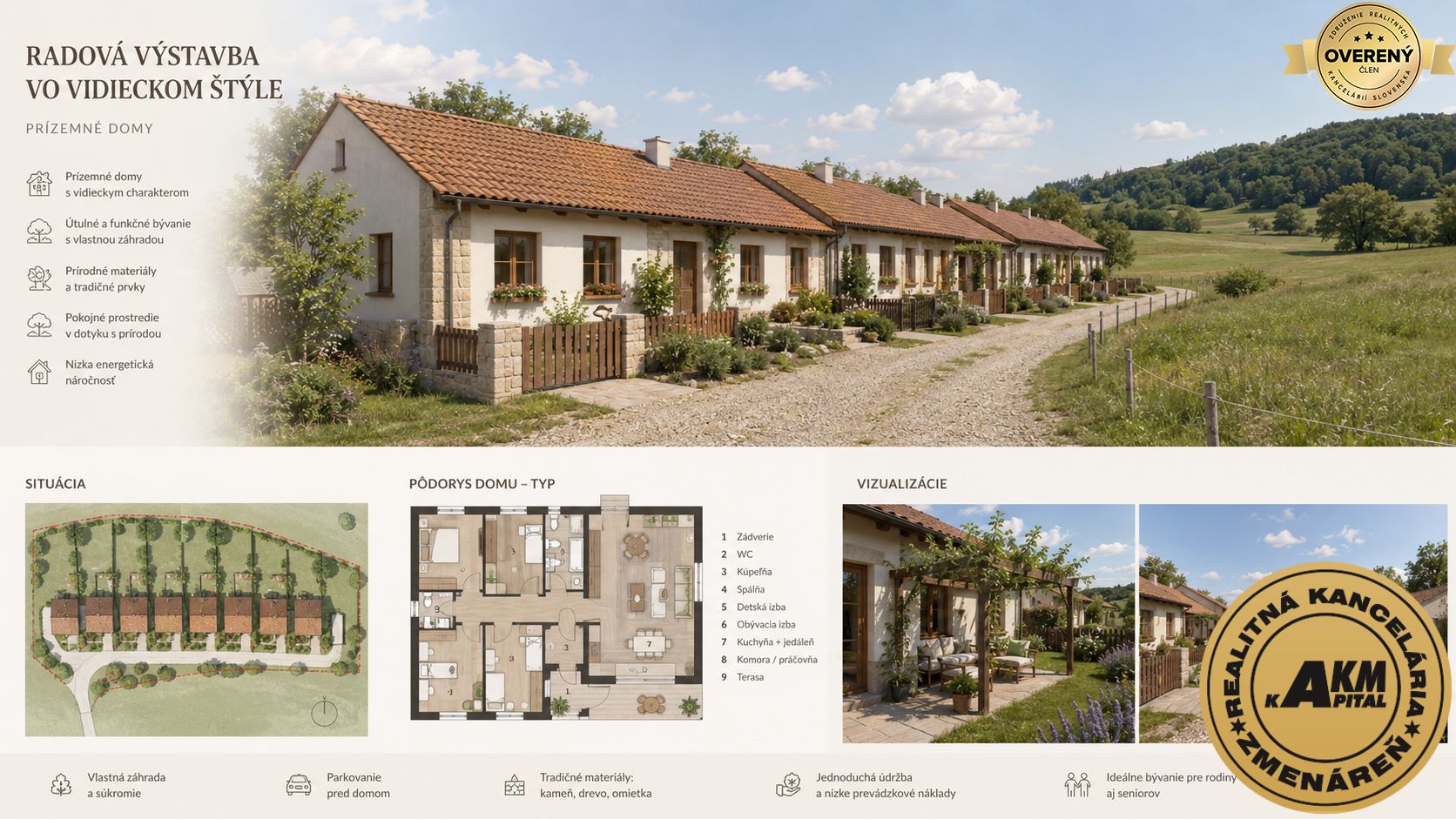 Sale Land – for living, Land – for living, Slatinské Lazy, Detva, Slov