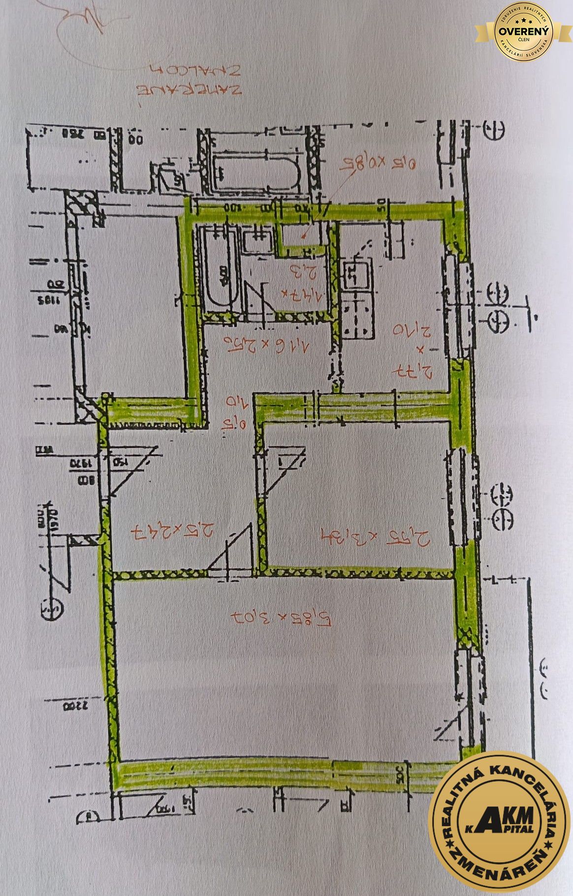2-room apartment 48m2 with balcony Podborová - Zvolen for Sale