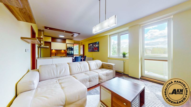 3-room apartment 90m² 2 x balcony Banská Bystrica CENTER