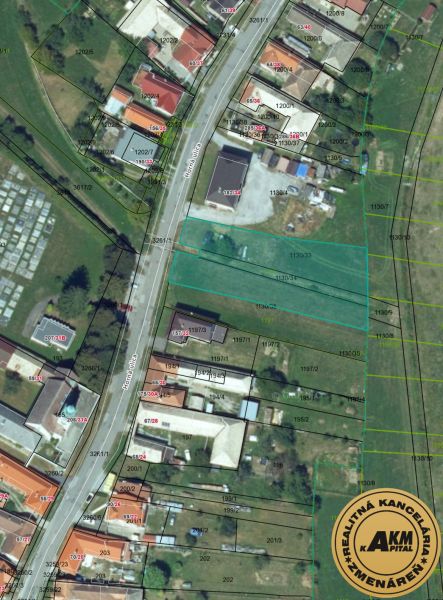 Building plot 2097 m2 - Zvolen - Babiná